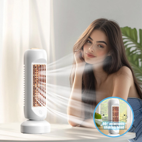 Ventilador Portátil De Escritorio O Con Tres Velocidades De
