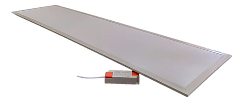 Lampara Techo Led Colgante 120x30 54w Luz Blanca 6500°k Ultra Delgada Alpha Y Omega Con 4 Soportes Para Techo O Colgante