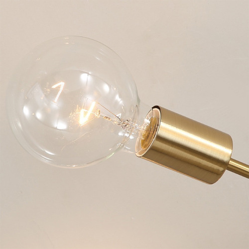 . .. Lámpara Colgante De Techo Con 6 Luces E26 En Metal