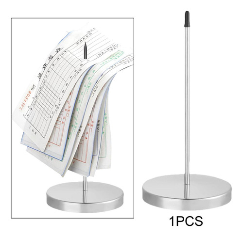 4 Soporte Para Recibos Con Base Redonda, Soporte Para Notas,