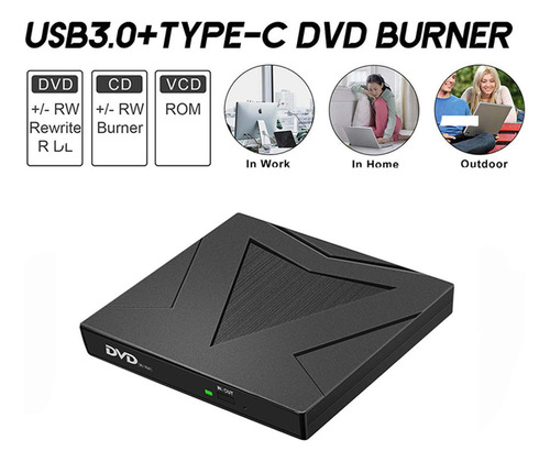Unidad De Computadora Quemador Dvd Rw Escritor Lector