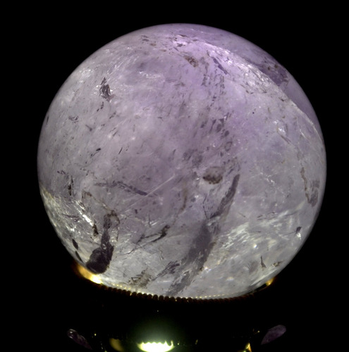 Bola Esfera De Cristal Amatista Natural / Améthystos Violeta