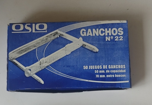 Ganchos De Carpeta Nro 22