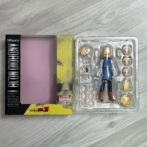 Boneco De Ação Shf Dragon Ball Android No.18, Modelo, Brinqu
