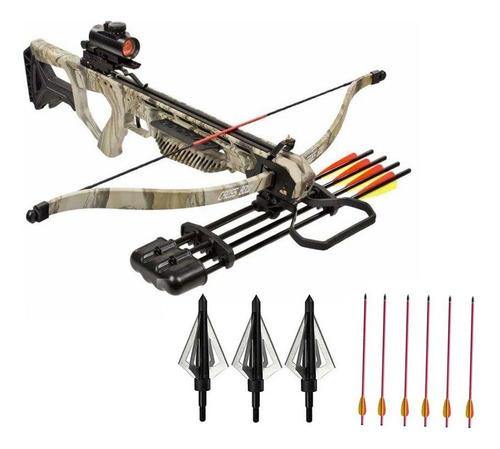 Besta / Balestra Recurva Mk-xb25 Godc Camu 175 Lbs + Kit
