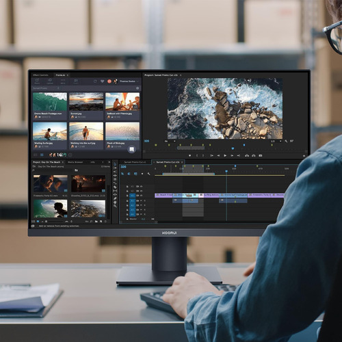 Koorui 27 Pulgadas 4k Uhd (3840 * 2160) Monitor Monitor De C