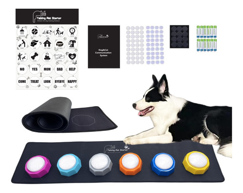 Juego De 6 Botones Para Perros Para Comunicacin, Zumbador D