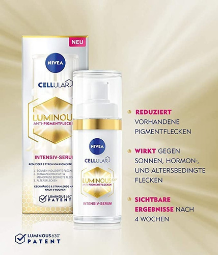 Nivea Cellular Luminous Suero Iluminador Anti-pigmento