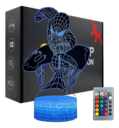 ~? Superhero Gifts 3d Night Lights For Kids, Superhero Toys 