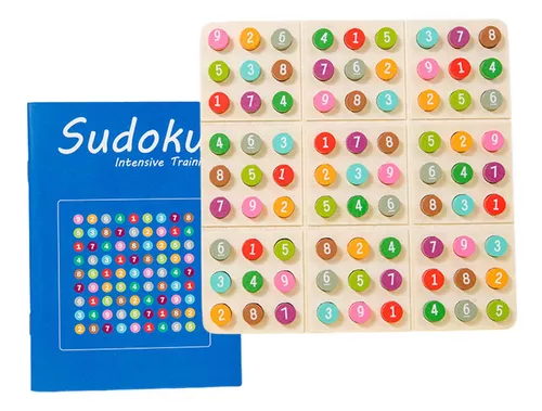 Tabuleiro Sudoku para Crianças - Brinquedos quebra-cabeça