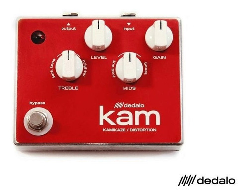 Imagen 2 de 7 de Pedal Efecto Guitarra Dedalo Kam-4 Distortion Kamikaze