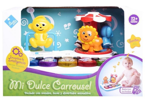 Piano Didáctico Mi Dulce Carrousel Musical - El Duende Azul