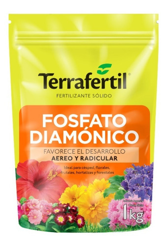 Fertilizante Fosfato Diamonico 1k Siembra Cesped Terrafertil