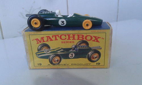 Lotus Racing Car Sem Pneus Matchbox Com Caixa Original Imk1