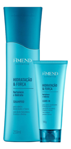 Kit Amend Hidratação E Força - 2p Shampoo + Leave-in
