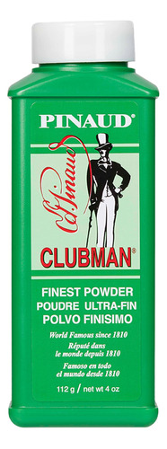 Clubman Pinaud Finest Powder, Blanco, Calmante Para La Piel.