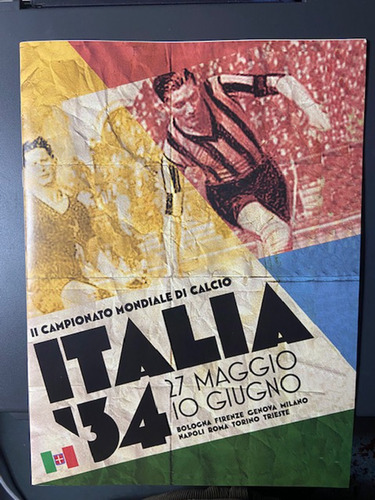 Album Mundial Italia 1934 Formato Impreso