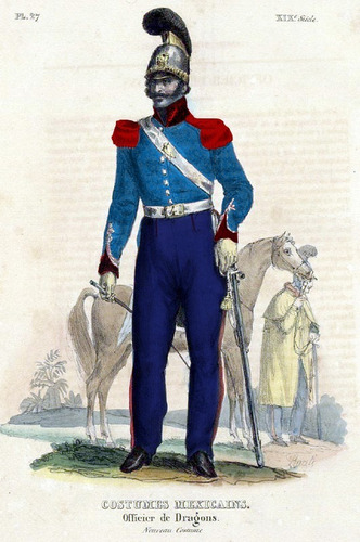 Soldaditos De Plomo Del Escuadron Yucatán 1835 Pintado