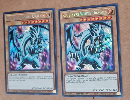 Yugi-oh 2 Blue-eyes White Dragon Secret Rare