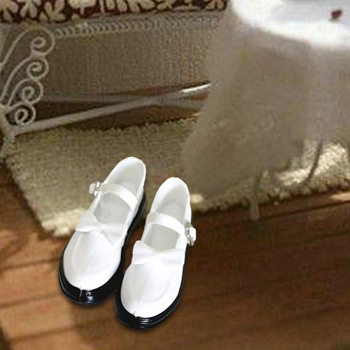 Zapatos De 4cm De Largo Con Lazo Para Muñeca Femenina De