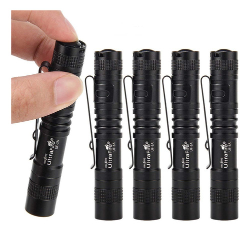 Linterna Ultrafire Uf-3a De Bolsillo, 70 Lm, 5 Unidades