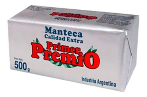 Manteca Sin Tacc Calidad Extra Primer Premio Untable X500g