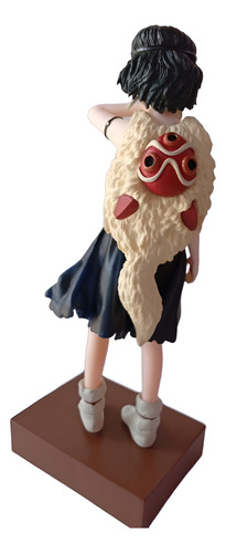 Figura Princesa Mononoke Studio Ghibli Miyazaki Importada
