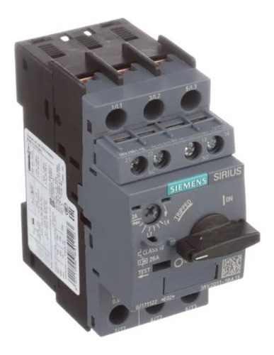 Guardamotor S00 1.40-2amps Clase 10 Siemens 3rv2011-1ba15