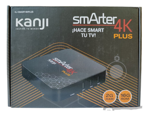 Tv Box Smarter 4 K Plus Android 10.1 2 Gb Ram 16 Gb Rom 