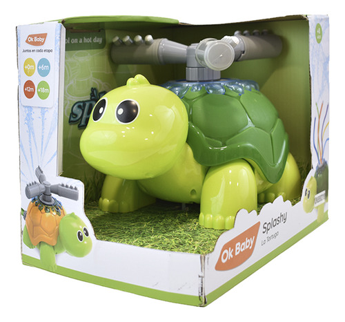 Tortuga Splashy Aspersor De Agua Ok Baby
