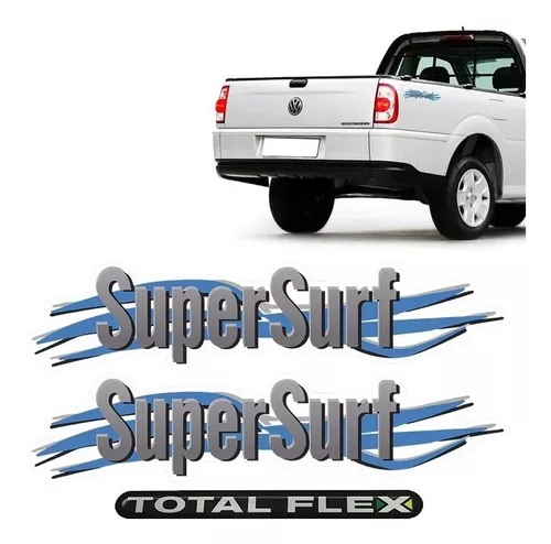 Adesivos Faixas Emblemas Saveiro Super Surf G3 2003