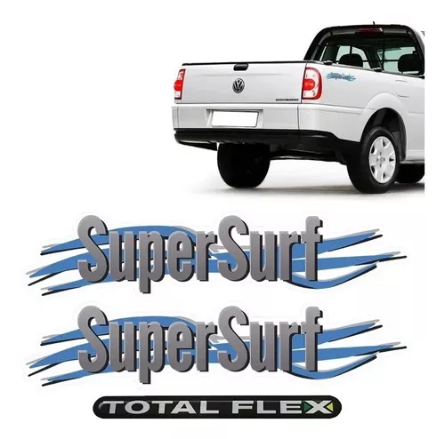 Par Adesivo Super Surf Saveiro 2003 2004 2005 2006 2007 2008