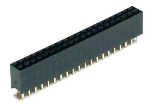 Conector Fêmea Duplo 2.54mm 20x2 Raspberry