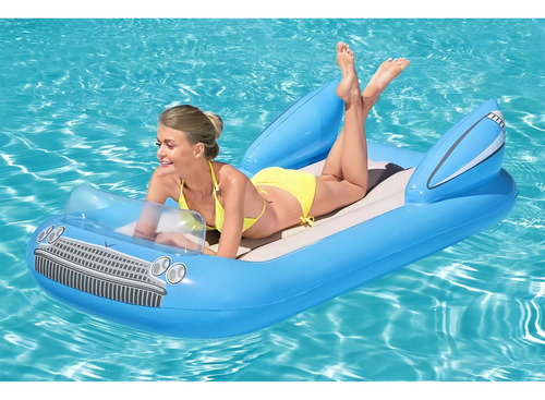 Flotador Para Alberca Inflable Forma De Carro Bestway 43412
