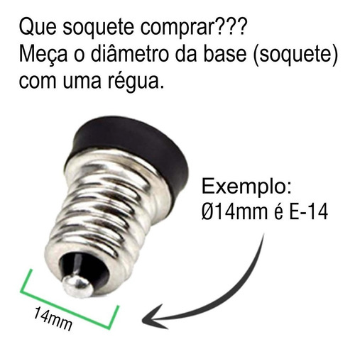 Imagem 5 de 6 de Lâmpada Forno Fogão Geladeira E14 Tu25 110v Kit 2 Com Peças