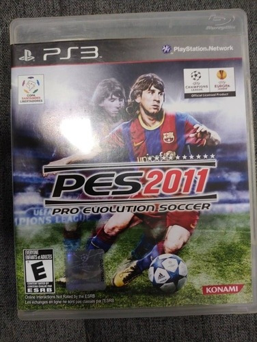 Jogo Para Ps3 Pro Evolution Soccer  2011 Mídia Física Usado