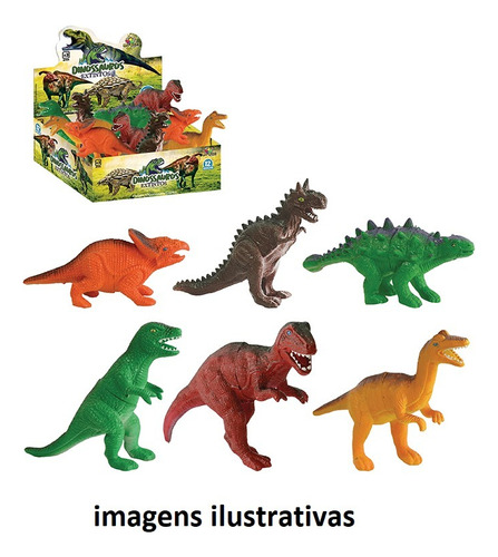 Miniatura Dino Dinossauros De Brinquedo Maciço Coleção