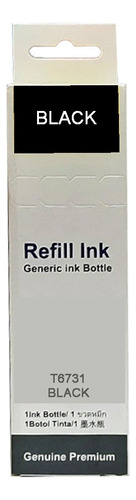Kit 6 Tintas Premium Refill Para T673 L800 L805 L810 L850