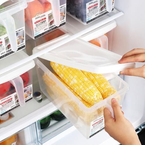 Caja De Almacenamiento Para Refrigerador, Kit De Caja De Con
