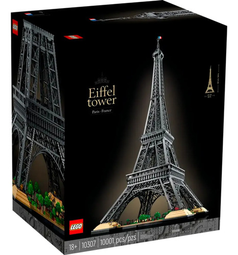 Torre Eiffel Lego 10001pcs +18 10307