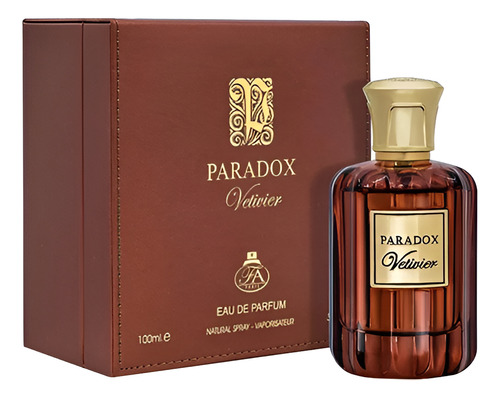 Paradox Vetiver De Fragrance World Edp 100ml Hombre