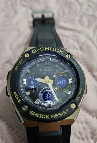 Reloj G-SHOCK GST-S100G-1A Resina/Acero Hombre Dorado - Btime