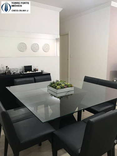Imagem 13 de 15 de Lindo Apartamento Com 3 Dormitórios E 1 Vaga Na Mooca - 1447