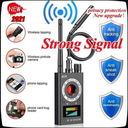 Detector De Cámaras Espia  Gsm Audio