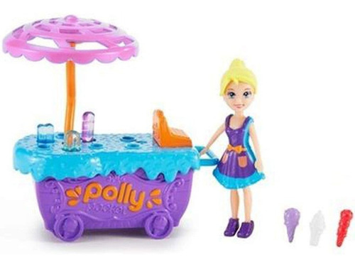 Polly Pocket - Carrito De Helados Fpj13-fpj14