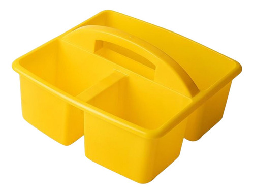 Caja De Clasificación Del Organizador Del Amarillo