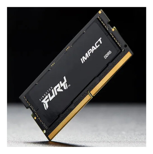 Memoria Ram Ddr5 Kingston Fury Impact 16gb 4800mhz Black