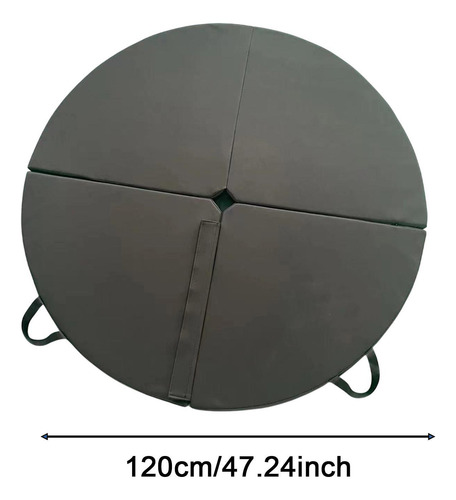 Pole Dance Crash Mat Cojín Protección Para Gimnasia Negro