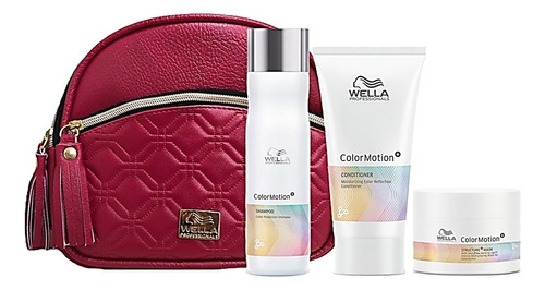 Shampoo + Acondicionador + Mascarilla Wella Color Motion