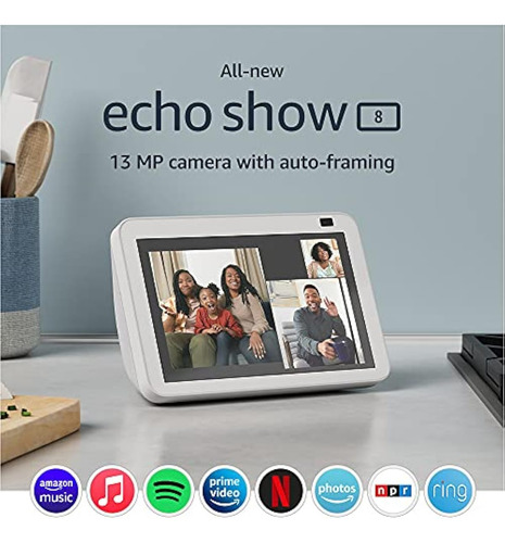 Echo Show 8 Como Nuevo (2.ª Generación, Versión 2021) | Hd